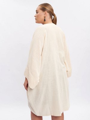 Кардиган фактурный KA01450WHT03