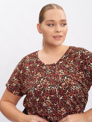 Футболка из холодного трикотажа FU00107LEO29