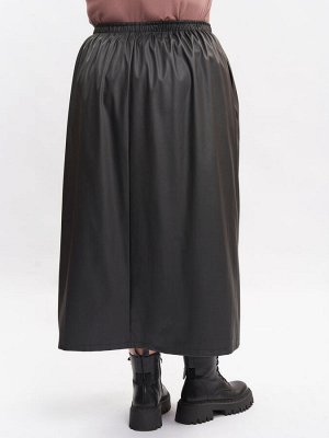 Юбка кожаная UB30009BLK01
