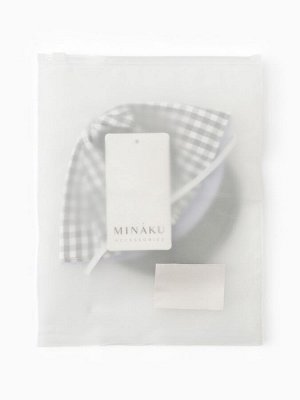 Кепка детская MINAKU Baby, размер 48, серая
