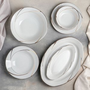 Сервиз столовый «Бомонд», 37 предметов, 2 вида тарелок