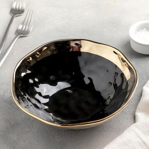 Салатник «Инь-Янь», d=20 см, цвет чёрный