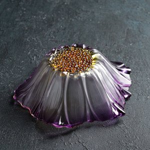 Салатник «Фиолетовый цветок», 550 мл, 19,5?8 см