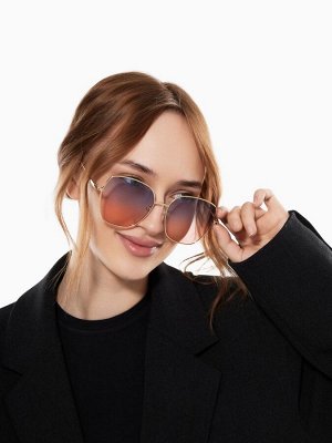 Очки солнцезащитные uv 400, дужка 14 см, ширина 13.1 см, линза 5.6x5.7 см
