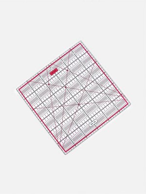 Набор линеек для квилтинга и пэчворка 30x30/25x25/15x15/10x10 см, s=3 мм