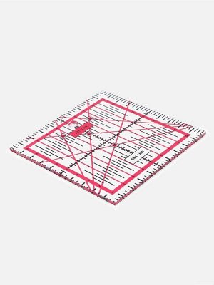 Набор линеек для квилтинга и пэчворка 30x30/25x25/15x15/10x10 см, s=3 мм