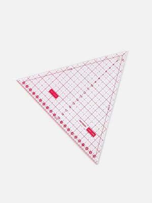 Линейка для квилтинга и пэчворка «Треугольник» 60°, 20x23x0.3 см