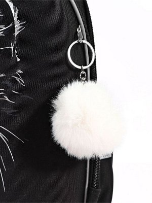 Рюкзак школьный Grizzly, 36x28x20, каркасный, чёрный, RAz-586-15_1