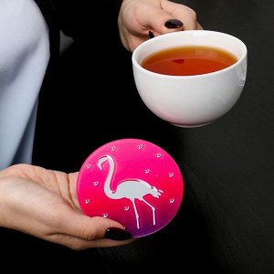 Подставка для стакана «Фламинго», ? 9 см