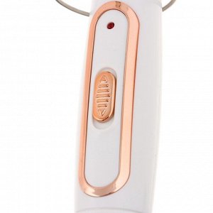 Плойка Luazon LW-05, 35 Вт, керамическое покрытие, d=25 мм, 220°С, белая