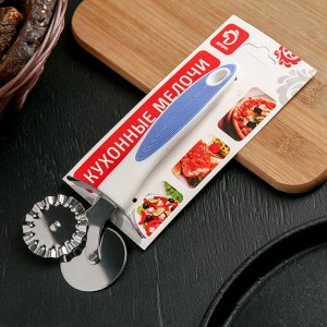 Нож для пиццы и теста Доляна Style, 18,5 см, ручка soft touch