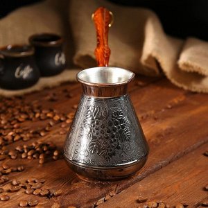 Турка для кофе медная «Виноград», 0.5 л