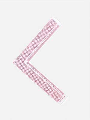 Линейка для кроя и шитья, премиум, 21.5x21.5 см, s=1.5 мм