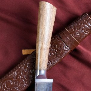 Нож Корд Куруш, рукоять из ореха (сухма), гарда из олова