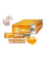 Леденцы Холс Halls Мед и лимон леденцовая
