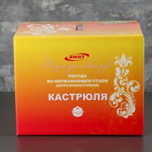 Пароварка двухъярусная, 3 л, d=20 см