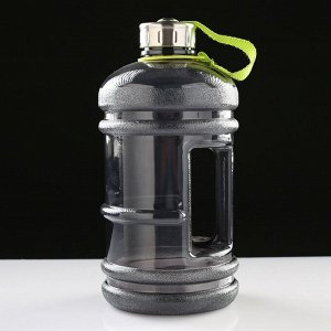 Фляжка-бутылка для воды &quot;Баллон&quot;, 2350мл, микс, 13х26 см