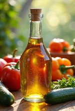 Подсолнечное масло 1-го холодного отжима нерафинированное сыродавленное