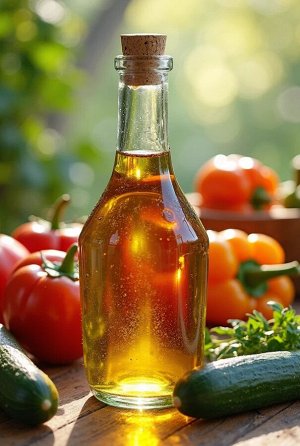 Подсолнечное масло 1-го холодного отжима нерафинированное сыродавленное