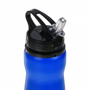 Бутылка для воды 750 мл, спортивная, микс, 7.5х27 см