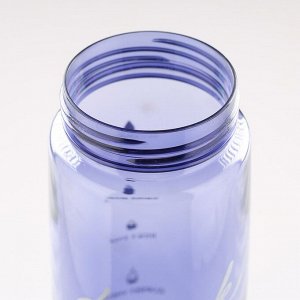 Бутылка для воды, 800 мл, 25x7.5 см, с поильником и подвесом