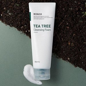 Пенка с чайным деревом для проблемной и жирной кожи A'Pieu Nonco Tea Tree Cleansing Foam, 130мл