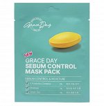 GraceDay Sebum Control Mask Pack, 27гр*1шт - Тканевая маска себум-контроль с пробиотиками