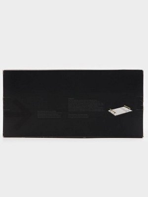Поднос Magistro Marble, мрамор, 38.2x18.2 см, белый