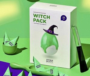 Набор глиняных масок с экстрактом зеленого чая - Zombie beauty witch pack, 8шт*15гр.