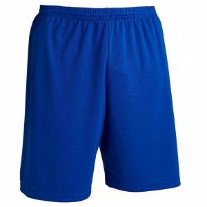 Взрослые футбольные шорты F100 синие KIPSTA