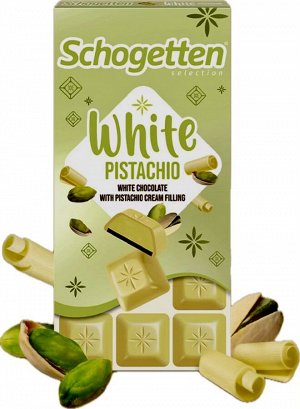 Шоколад Шогеттен Schogetten Белая Фисташка 100 г
