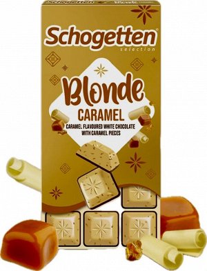 Шоколад Шогеттен Schogetten Блондинка Карамель 100 г