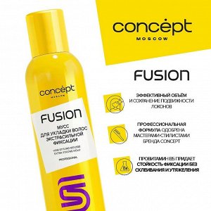 Концепт Мусс для волос экстрасильной фиксации, CONCEPT FUSION 300мл