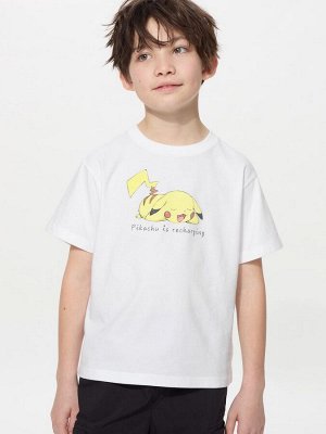 UNIQLO Футболка детская, белый