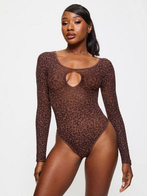 Боди Ann Summers Wild Love с принтом животных