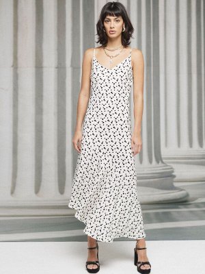 Платье-комбинация River Island с асимметричным подолом
