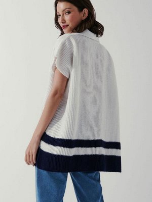 Crew Clothing Company Кремовый Тосканский Пончо