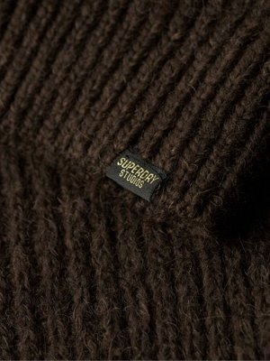 Трикотажное платье-джемпер Superdry с круглым вырезом