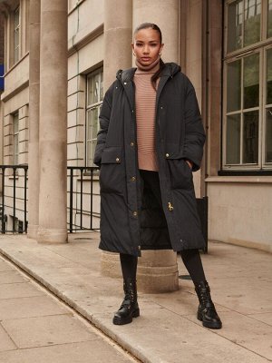 Camel - вязаный джемпер с воротником-стойкой Barbour® International Boulevard