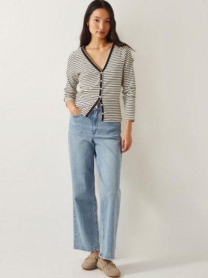 Кардиган из джерси Monsoon Sil Stripe