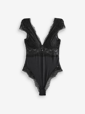 Боди Lipsy Lace с закрытыми рукавами