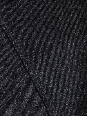 Платье Ro&Zo Rib Knit Wrap черного цвета