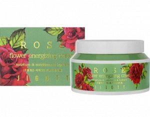 Крем для лица с экстрактом розы Jigott Rose Flower 100мл