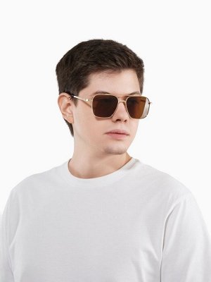 Очки солнцезащитные uv 400, дужка 13.1 см, ширина 12.5 см, линза 4.9x5.3 см