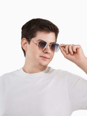 Очки солнцезащитные uv 400, дужка 12.8 см, ширина 12.8 см, линза 4.6x5.4 см