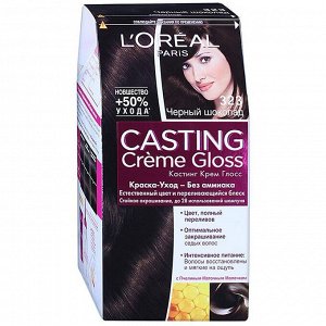 L’Oreal Краска для волос Casting Creme Gloss 323 Черный шоколад