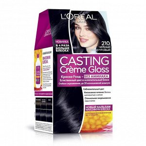 L'Oreal Краска для волос Casting Creme Gloss 210 Черный перламутровый