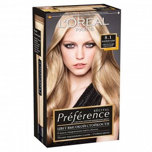 L’Oreal Краска для волос Preference 8.1 Копенгаген Светло-русый пепельный
