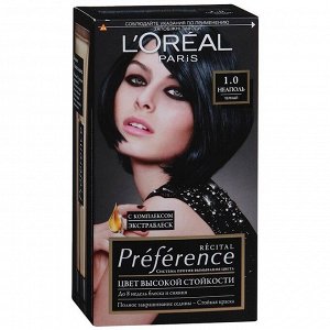 L’Oreal Краска для волос Preference 1.0 Неаполь Черный