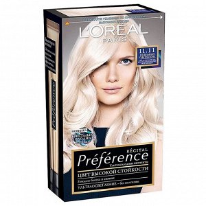 L’Oreal Краска для волос Preference 11.11 Ультраблонд холодный пепельный